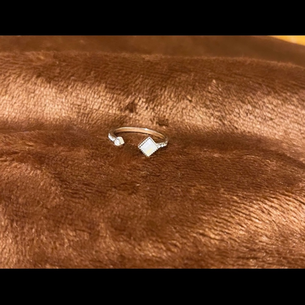 Swarovski Sterling Silver with Opal Stone